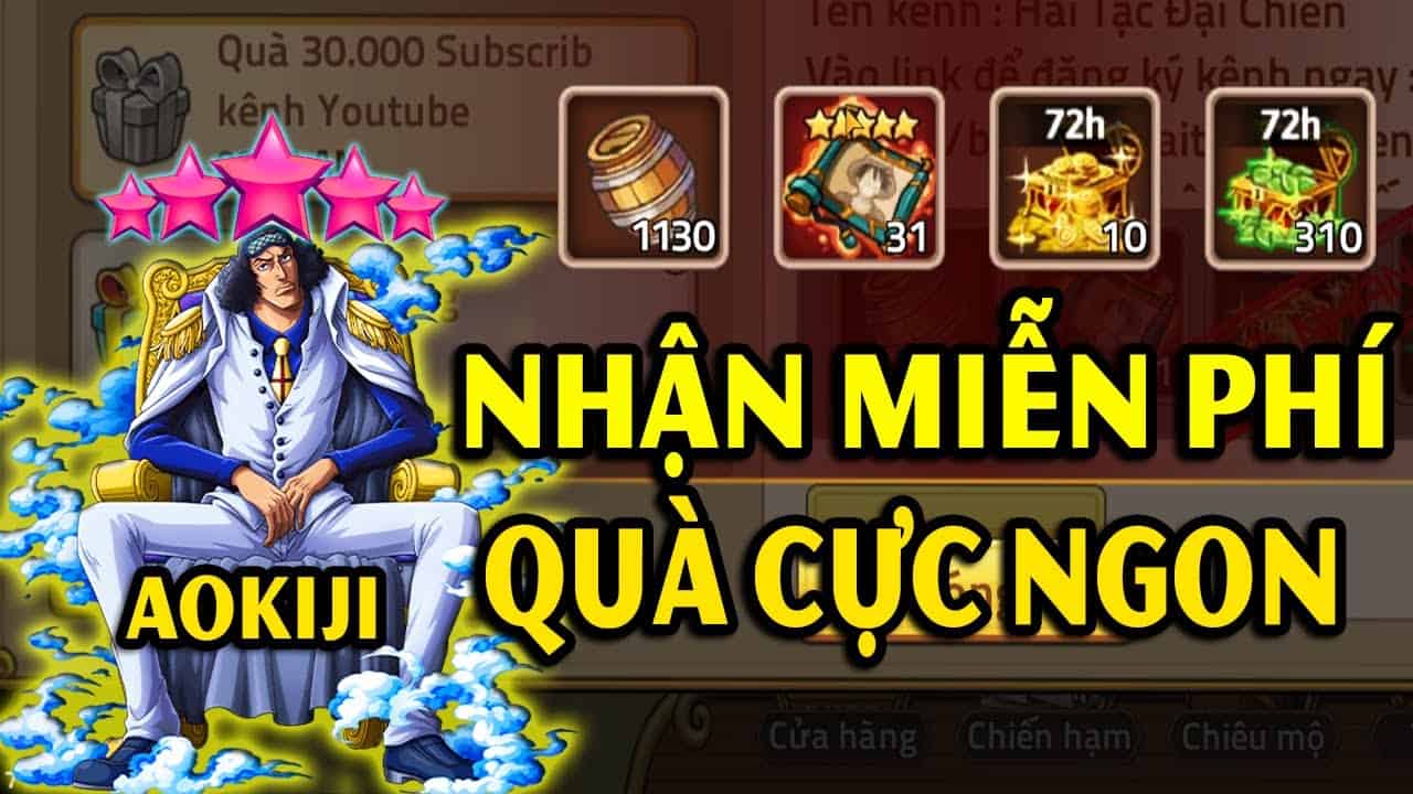 Code Huyền Thoại Hải Tặc mới nhất 11/2024 cập nhật liên tục