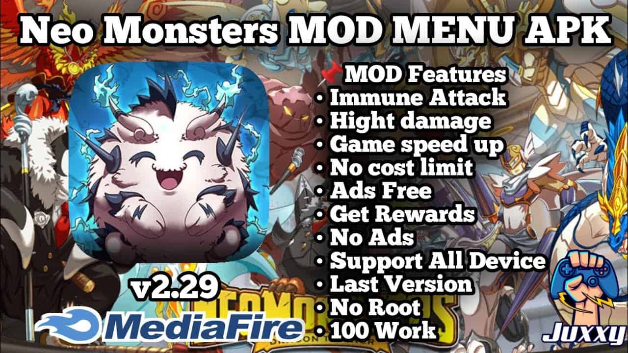 Neo Monsters MOD MENU APK Terbaru 2022 v2.29