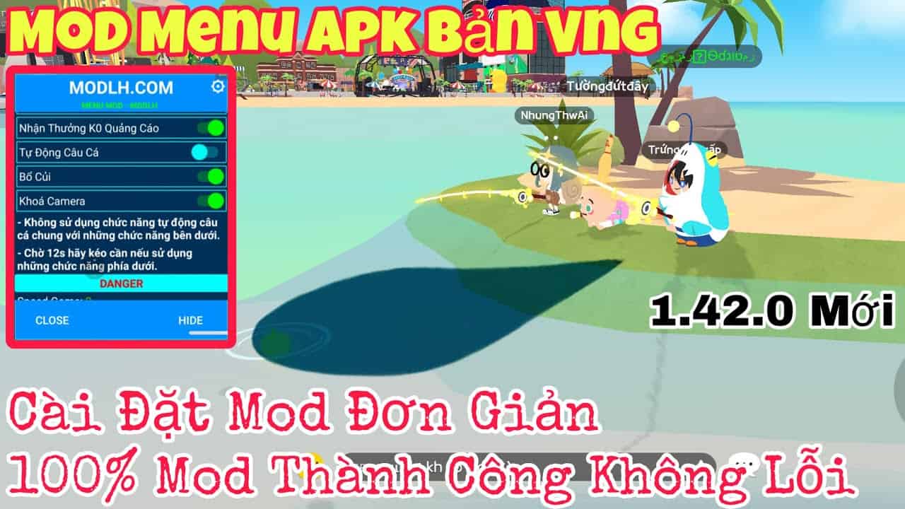 Play Together Vng | Mod Menu Apk Bản Vng 1.42.0 Mới Auto Câu Cá Lọc Bóng  Vip 100% Mod Thành Công - BiliBili