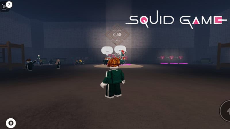 Cách chơi Squid Game (Trò chơi con mực) trong Roblox bằng điện thoại